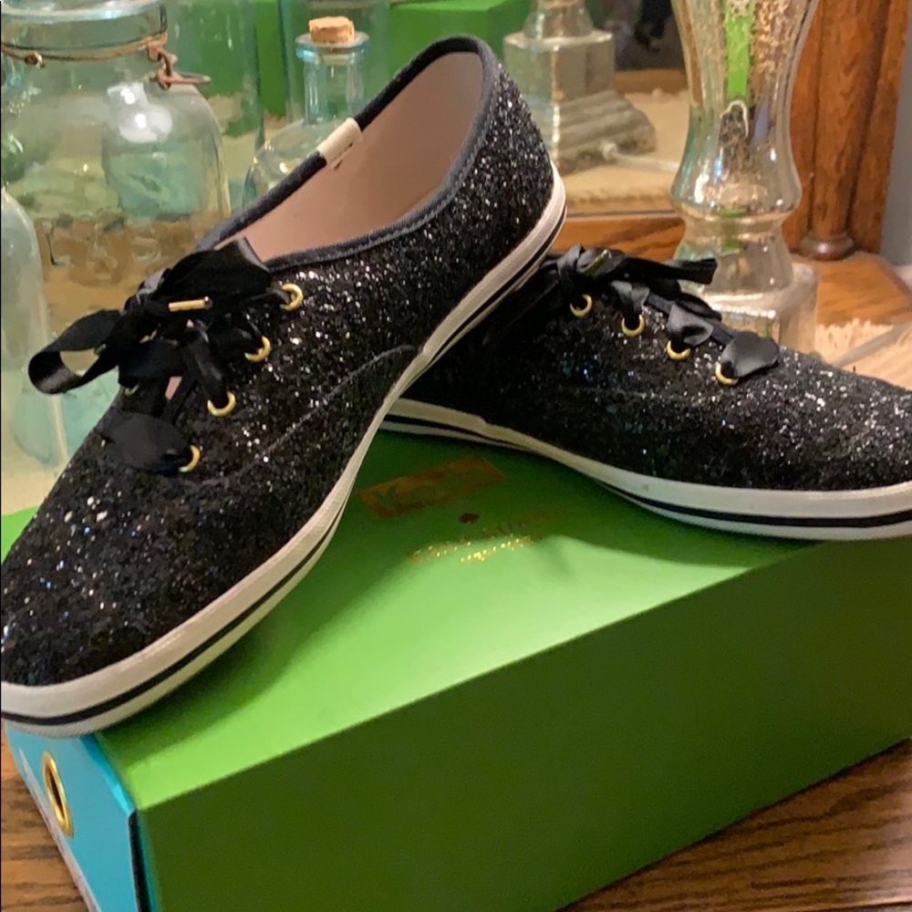 Kate Spade glitter Keds